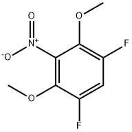 1,5-二氟-2,4-二甲氧基-3-硝基苯,343777-14-0,结构式