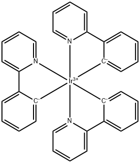 FAC-IR(2-苯基吡啶基)3, 344426-19-3, 结构式
