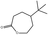 2-Oxepanone, 5-(1,1-dimethylethyl)- Structure