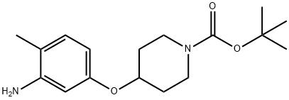 347196-19-4 tert-butyl 4-(3-amino-4-methylphenoxy)piperidine-1-carboxylate