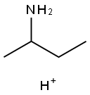2-Butanamine, conjugate acid (9CI) Structure
