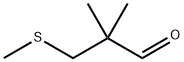 2,2-dimethyl-3-(methylsulfanyl)propanal|