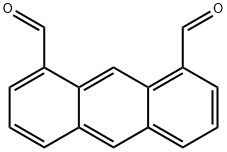 1,8-Anthracenedicarboxaldehyde Structure