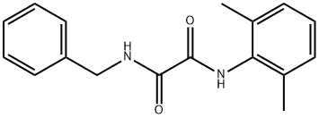 N1-?(2,?6-?dimethylphenyl)?-?N2-?(phenylmethyl)?- Ethanediamide Structure