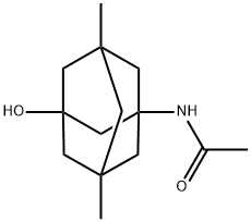 Acetamide, N-(3-hydroxy-5,7-dimethyltricyclo[3.3.1.13,7]dec-1-yl)-, 351329-87-8, 结构式
