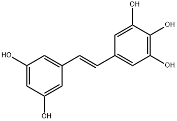 1,2,3-三酚-5(1-E-3,5-二酚)乙烯, 35154-48-4, 结构式