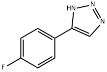 1H-1,2,3-Triazole, 5-(4-fluorophenyl)-,35224-98-7,结构式