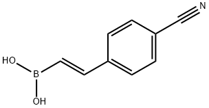Boronic acid, B-[(1E)-2-(4-cyanophenyl)ethenyl]- Struktur
