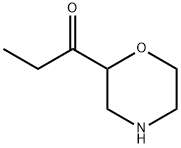 1-Propanone, 1-(2-morpholinyl)- Structure