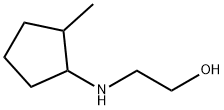 2-[(2-methylcyclopentyl)amino]ethan-1-ol Structure