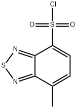 2,1,3-Benzothiadiazole-4-sulfonyl chloride, 7-methyl- Structure