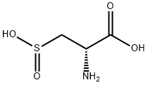 D-Alanine, 3-sulfino- 化学構造式