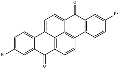 5,16-dibromohexacyclo[10.10.2.0^{2,7}.0^{9,23}.0^{13,18}.0^{20,24}]tetracosa-1(23),2(7),3,5,9,11,13(18),14,16,20(24),21-undecaene-8,19-dione Struktur