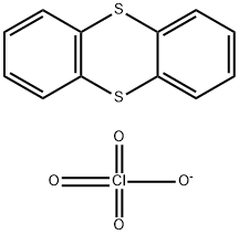 Thianthrene, radical ion(1+), perchlorate (1:1) Structure