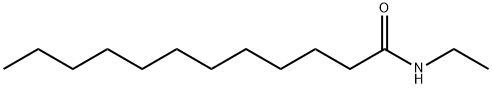 Dodecanamide, N-ethyl- Structure