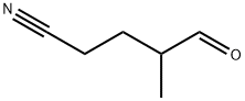 Pentanenitrile, 4-methyl-5-oxo- Structure