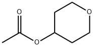 2H-Pyran-4-ol, tetrahydro-, 4-acetate 化学構造式