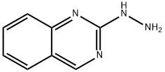 2-Hydrazinylquinazoline 化学構造式