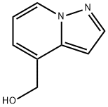 (H-pyrazolo[1,5-a]pyridin-4-yl)methanol 化学構造式