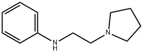 N-[2-(pyrrolidin-1-yl)ethyl]aniline Structure