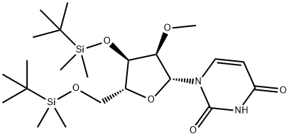 Uridine, 3',5'-bis-O-[(1,1-dimethylethyl)dimethylsilyl]-2'-O-methyl ...