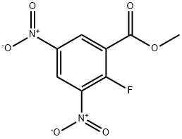 2-氟-3,5-二硝基苯甲酸甲酯,367946-80-3,结构式