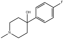 4-Piperidinol, 4-(4-fluorophenyl)-1-methyl-,36882-06-1,结构式