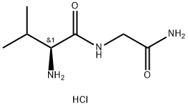 Val-Gly-NH2·HCl, 36920-56-6, 结构式