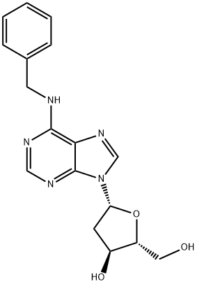 N6-Benzyl-2-deoxyadenosine|6-苄基氨基-9-(2'-脱氧-B-D-D-呋喃核糖基)嘌呤