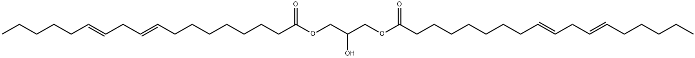 1,3-Dilinoelaidoyl Glycerol Structure