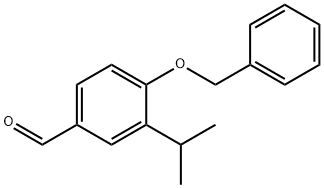 373642-03-6 Benzaldehyde, 3-(1-methylethyl)-4-(phenylmethoxy)-