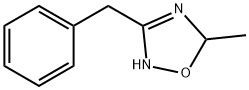 3-ベンジル-5-メチル-4,5-ジヒドロ-1,2,4-オキサジアゾール 化学構造式