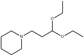 1-(3,3-diethoxypropyl)piperidine Struktur