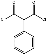 Propanedioyl dichloride, 2-phenyl- Struktur