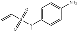 N-(4-Aminophenyl)ethenesulfonamide 化学構造式
