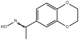 Ethanone, 1-(2,3-dihydro-1,4-benzodioxin-6-yl)-, oxime Structure