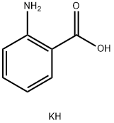 Benzoic acid, 2-amino-, potassium salt (1:1),37960-65-9,结构式
