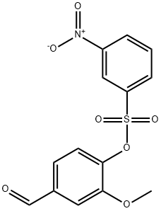 4-formyl-2-methoxyphenyl 3-nitrobenzene-1-sulfonate Structure