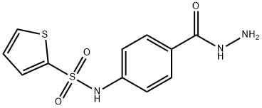 N-[4-(hydrazinecarbonyl)phenyl]thiophene-2-sulfonamide Structure