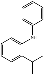 Benzenamine, 2-(1-methylethyl)-N-phenyl- Structure