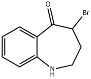 5H-1-Benzazepin-5-one, 4-bromo-1,2,3,4-tetrahydro- Struktur