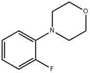 4-(2-フルオロフェニル)モルホリン 化学構造式