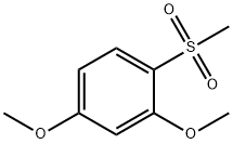 Benzene, 2,4-dimethoxy-1-(methylsulfonyl)- Structure