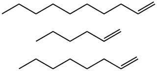 1-癸烯与1-己烯和1-辛烯的聚合物 结构式