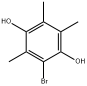 1,4-Benzenediol, 2-bromo-3,5,6-trimethyl- Structure