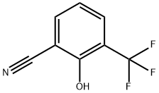 2-羟基-3-(三氟甲基)苯腈, 39055-80-6, 结构式