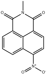 1H-Benz[de]isoquinoline-1,3(2H)-dione, 2-methyl-6-nitro-,39061-36-4,结构式