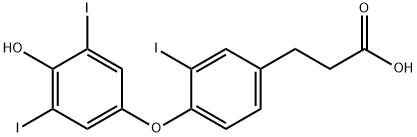 左旋甲状腺素杂质14,3914-31-6,结构式