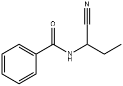 Benzamide, N-(1-cyanopropyl)- Structure