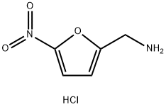 (5-nitrofuran-2-yl)methanamine hydrochloride Struktur